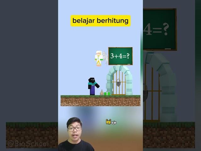 Belajar berhitung #animasiku #animasia #minecraft #trendingshorts