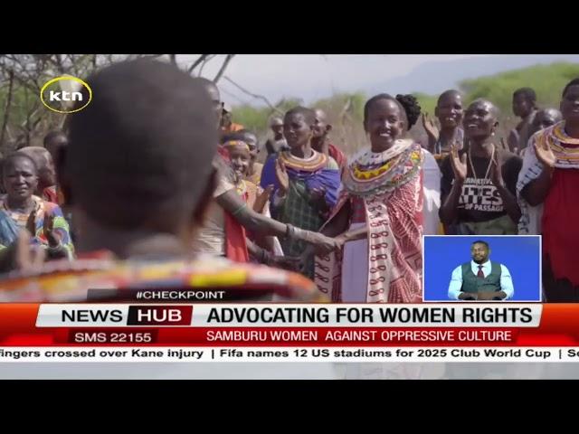 Advocating for women's rights, Samburu women against oppressive culture