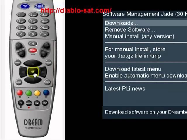 how to download cam on dm500 with pli image