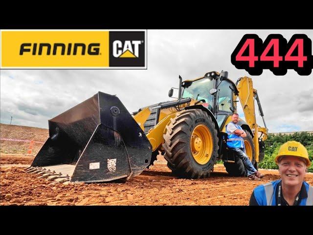 The very impressive CAT 444.