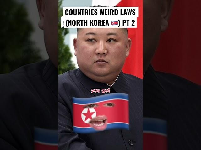 Countries Weird Laws ft North Korea  Pt 2