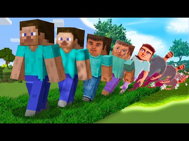 Minecraft, But Your Deaths = More Realistic