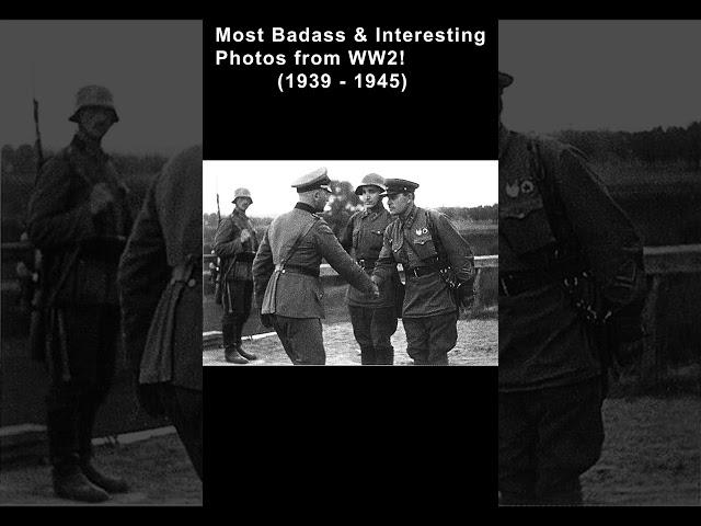 Most Badass & Interesting Photos From WW2 (1939 - 1945) 