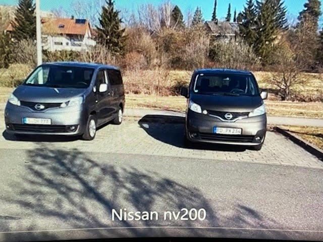 Nissan nv200 сравнение 5ти и 7ми местных авто