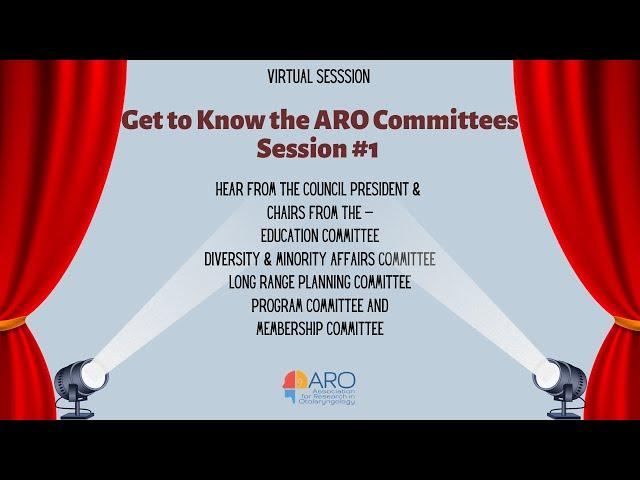 Get to Know ARO Committees Part 1
