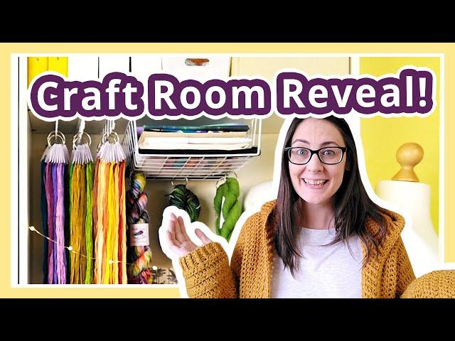 Craft Room Tour! | Small UK Craft Room Makeover