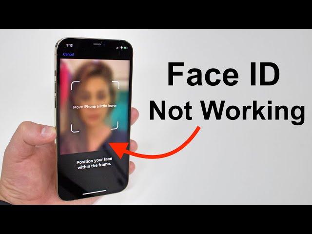 Face ID Not Working (Not Available) - How To Fix It!