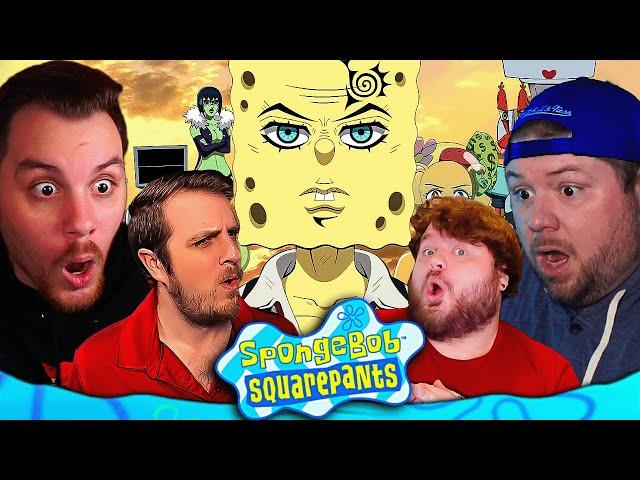 SpongeBob The Anime Openings and Endings Group REACTION