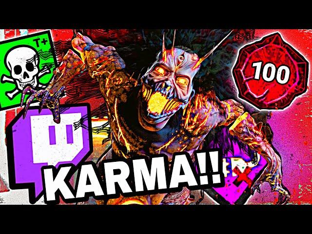 TOXIC P100 STREAMER T-BAGGED ME and REGRETTED IT!! | Dead by Daylight