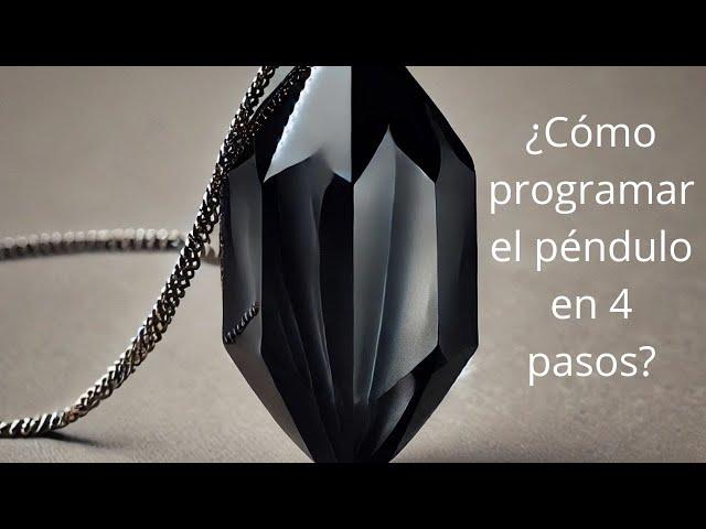 ¿Cómo programar el péndulo en 4 pasos?