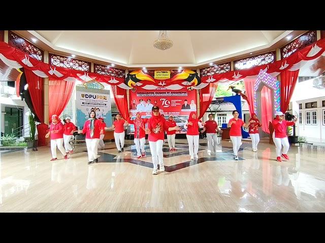 YANG PENTING HAPPY by Vita Alvia Line Dance  Choreo AIDA ULD &  ILHAM ALI /Beginner