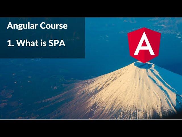 What is SPA | Angular Tutorial #1