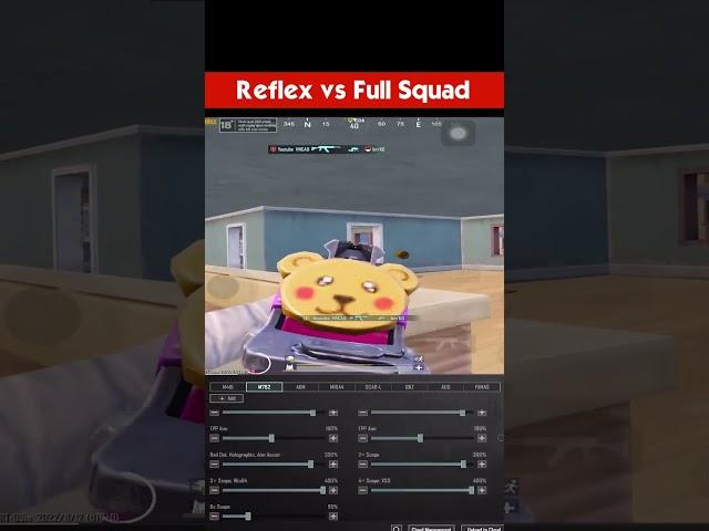 Reflex vs full squadFastest pro ipad player pubg mobile