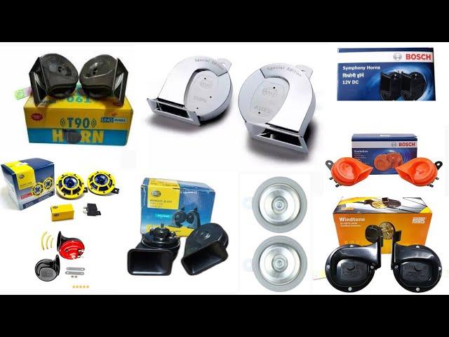 India's Top  Best Selling Car Horn Comparison | Creta Horn Type sound | Best Car Horns 2023India