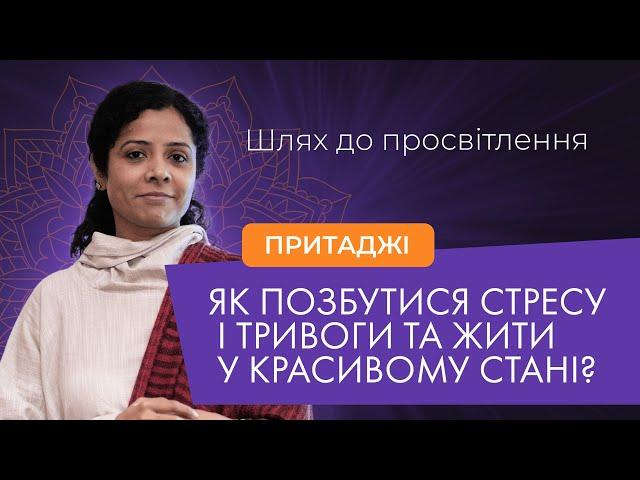 Притаджі: Шлях до просвітлення або як позбутися стресу і тривоги та жити у красивому стані. TEDx