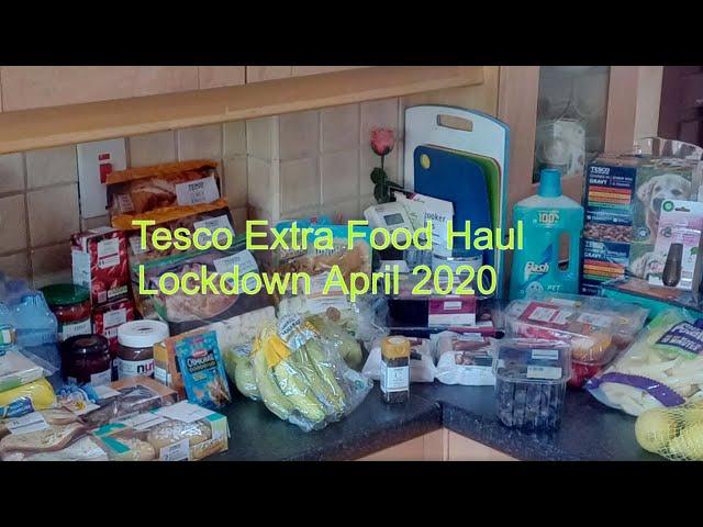 Tesco Food Haul - Big food haul for my family of 4 - Over €200