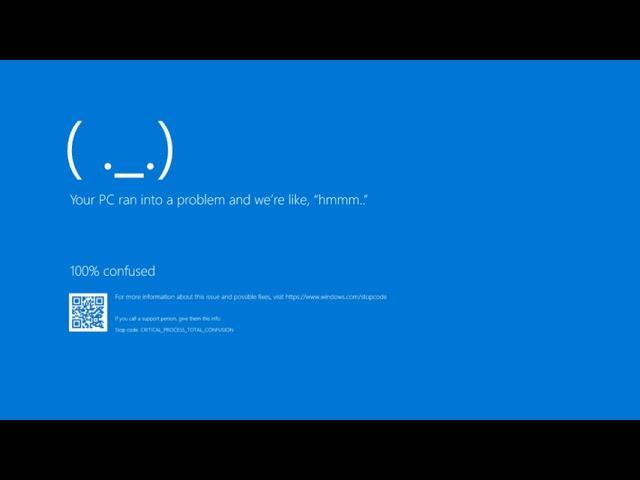 More Windows 10 BSOD