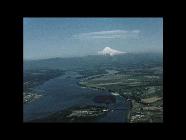 Portland and Tigard Oregon by air 1956