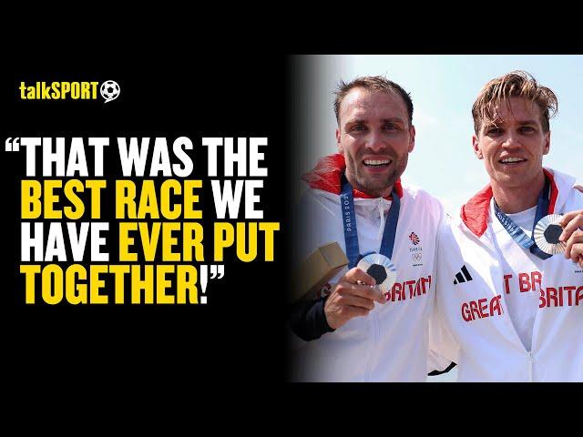 Ollie Wynne-Griffith & Tom George REACT To Winning SILVER At Paris 2024 ROWING  Final! 