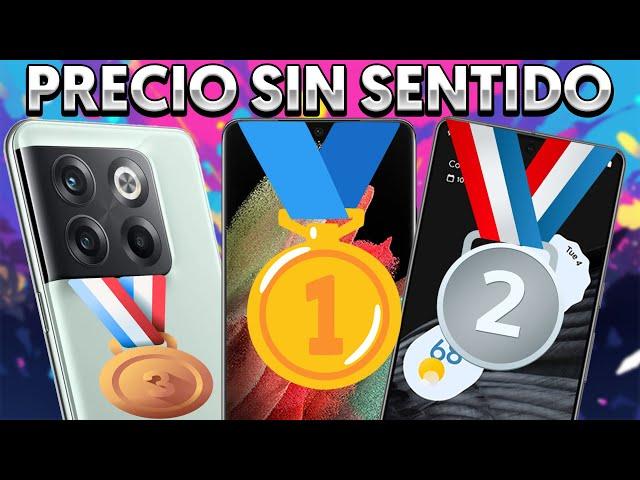 3 SMARTPHONES GAMA ALTA BARATOS PARA SIEMPRE ¡¡SON ORO, PLATA Y BRONCE!!