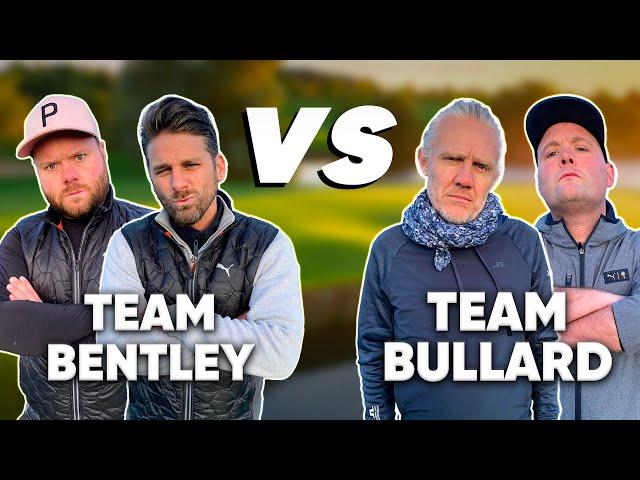 The FUNNIEST Game Of Golf Ever!!! | Jimmy Bullard & Tubes v David Bentley & Big Ange ️‍️