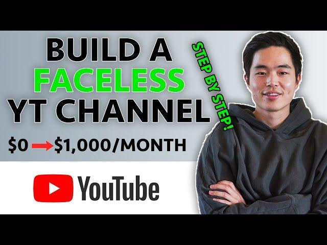 How to Start a Faceless YouTube Channel in 2024 [FREE COURSE]