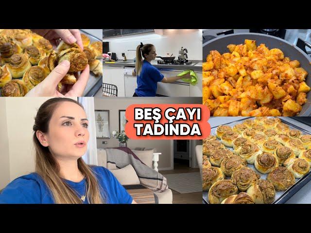 AKLIMDA KALACAĞINAENFES HAŞHAŞLI ÇÖREK YAPTIM🫢BEĞENİP ALMIŞTIPATATES KAVURDUMYEMEK YAPASIM YOKTU