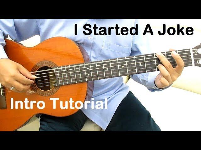 I Started A Joke Guitar Tutorial (Intro) - Guitar Lessons for Beginners