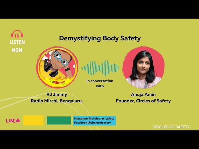 Circles of Safety on The Jimmy show (Radio Mirchi, Bengaluru)