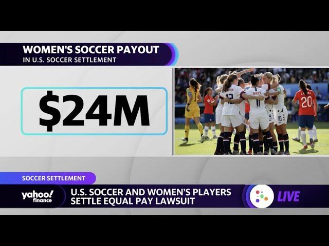 U.S. Soccer and women's national team players settle equal pay lawsuit for $24 million