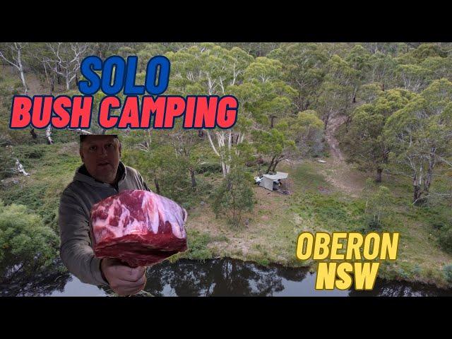 EXPLORING THE OBERON AREA & CAMPING SOLO #camping #offroad #y62