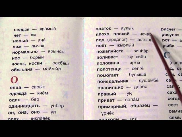 Русско-татарский словарь - 1 класс / стр. 93-99