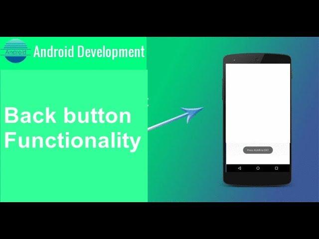 How to set the double back pressed button to exit the app in Android YouTube