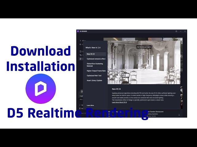How to Download & Install D5 Render