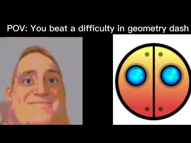 Mr incredible becoming canny (Pov you beat a difficulty in geometry dash)