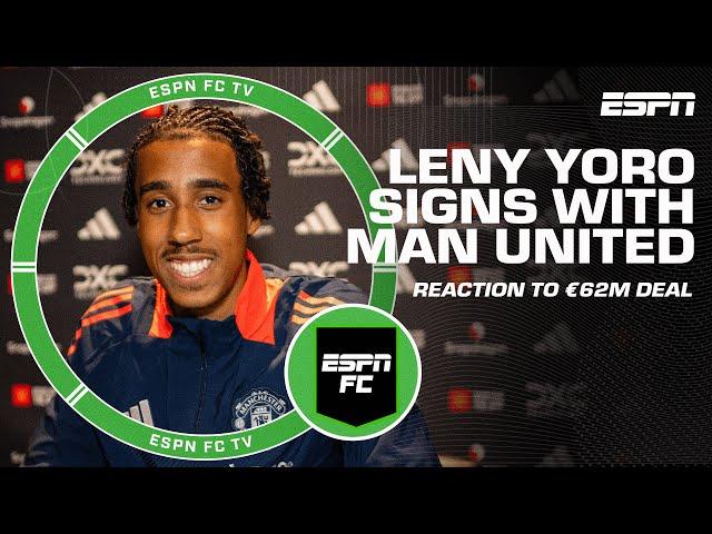 ‘FREE IN 12 MONTHS!’ - Julien Laurens QUESTIONS Man United spending €60M+ on Leny Yoro | ESPN FC