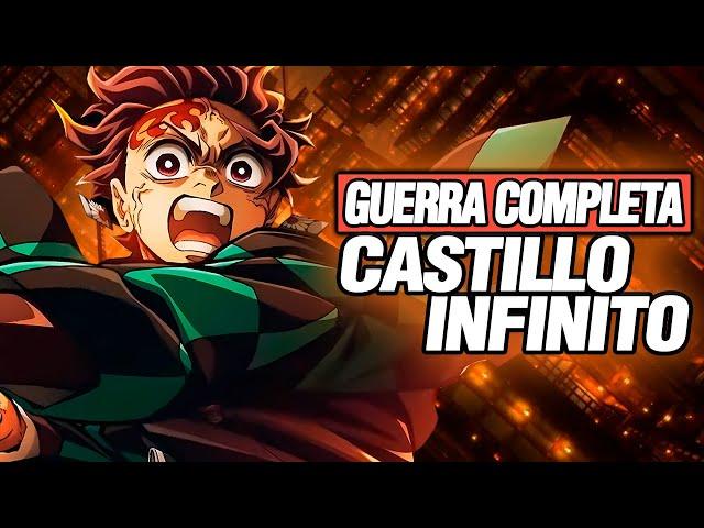 Kimetsu No Yaiba: Guerra en el CASTILLO INFINITO Resumen Completo en 1 VIDEO