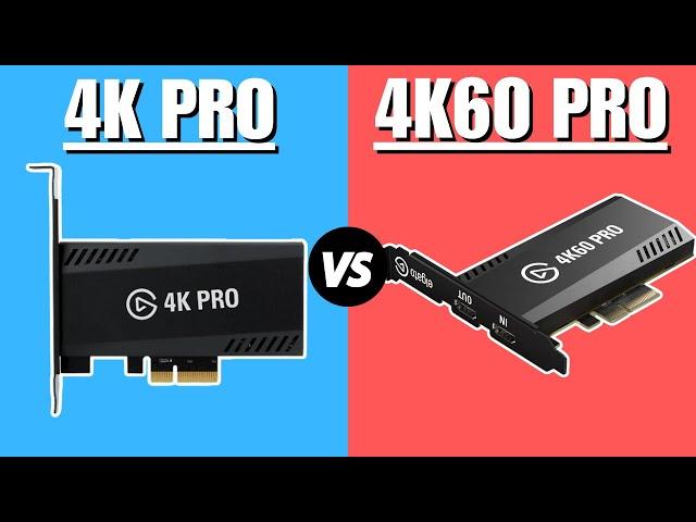 Elgato 4k pro vs Elgato 4k60 pro - Which One Is Better?