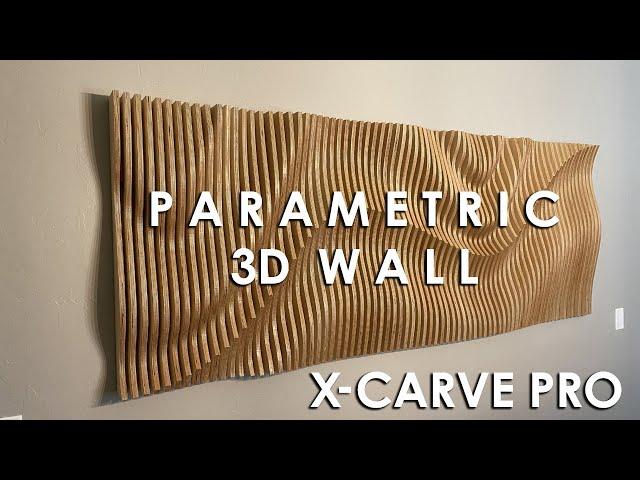 Parametric Wall Art  |  Making Money with the X-Carve Pro from Inventables