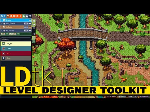 LDtk - Powerful 2D Level Editor from Dead Cells Creator