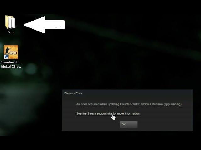 Steam Fix : An error occurred while updating  (app running )