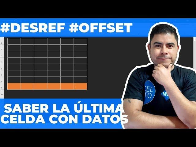 How to know the LAST CELL with data using the OFFSET function in Excel