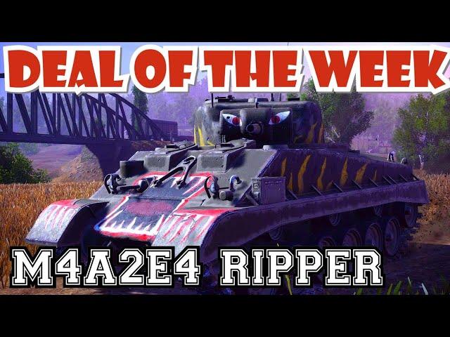 M4A2E4 Ripper Deal of the Week Premium || World of Tanks SummerSlam Console PS4 XBOX