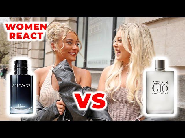 ARMANI ACQUA DI GIO vs DIOR SAUVAGE 🫦 Sill Sexy in 2023? | Women Rate Popular Fresh Fragrances 