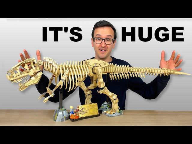 LEGO Tyrannosaurus Rex Fossil Set REVIEW