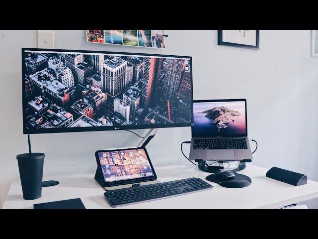 2020 Desk Setup I Maximising Productivity