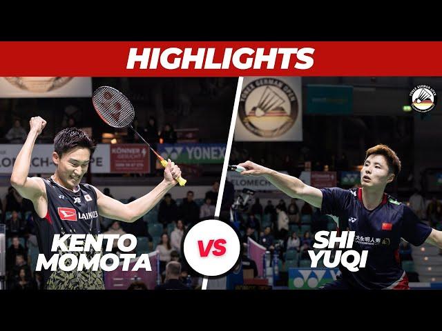 Courtside View: Kento Momota vs. Shi Yuqi | German Open 2023