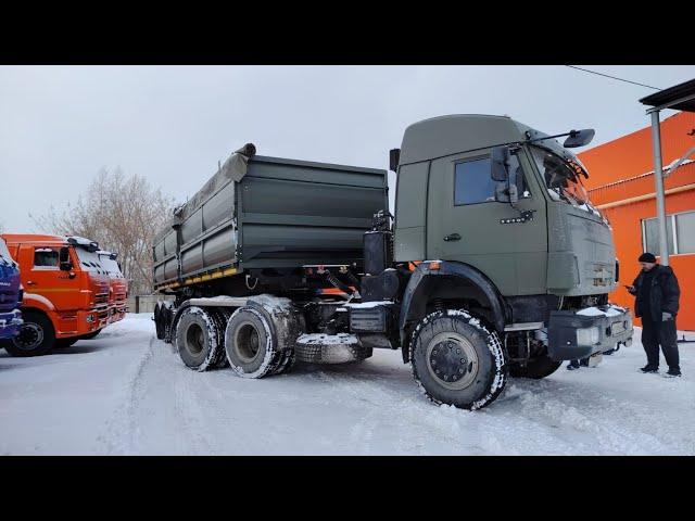 КамАЗы после капитального ремонта.