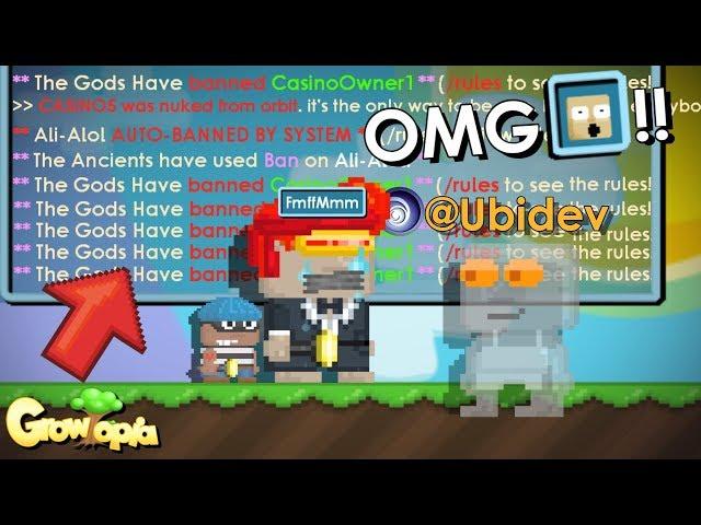 TROLLING CASINO ft.@UBIDEV (GONE WRONG)  || Growtopia