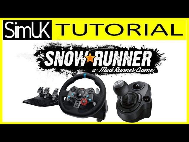 SnowRunner G29 TUTORIAL | Setup Guide + BUGS + Limitations by SIM UK